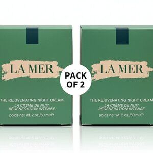 La Mer The Rejuvenating Night Cream – 2 fl. oz / 60ml – Pack of 2 – Brand New